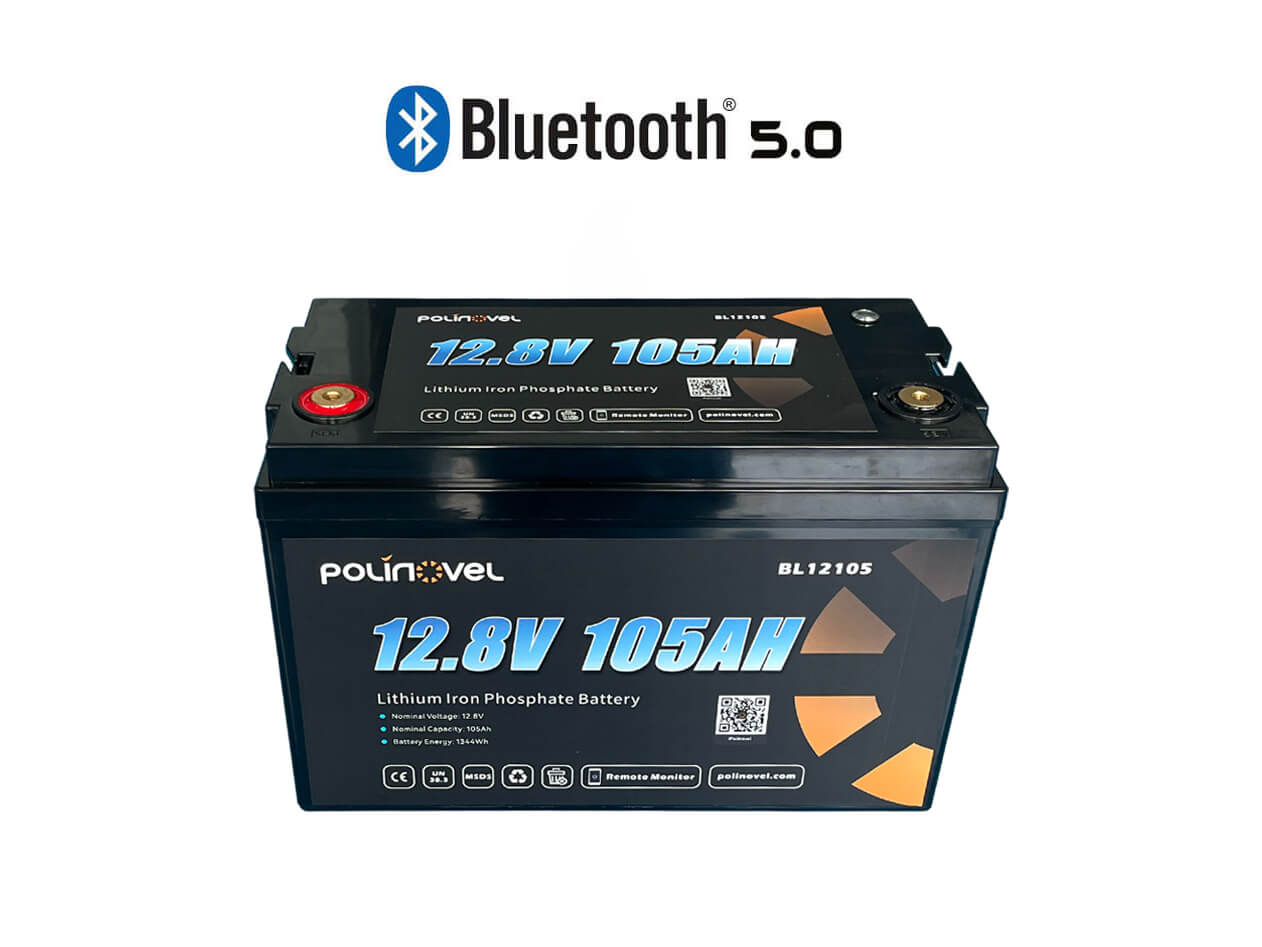 12V 105Ah Lithium Bluetooth Battery