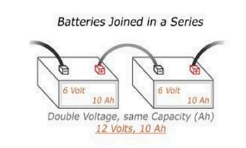 connecting batteries in series