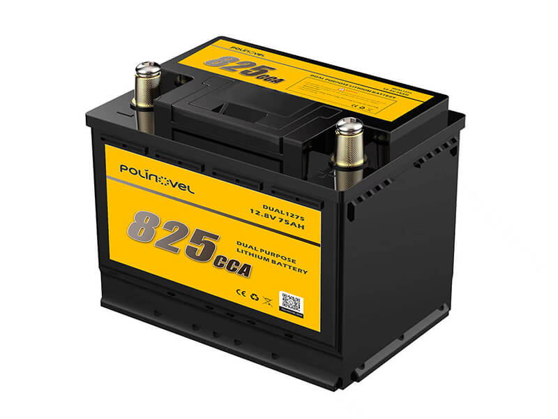 DUAL1275 dual purpose lithium battery