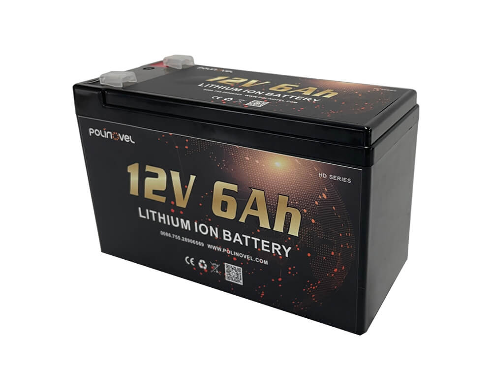 12V Small Lithium Battery HD1206