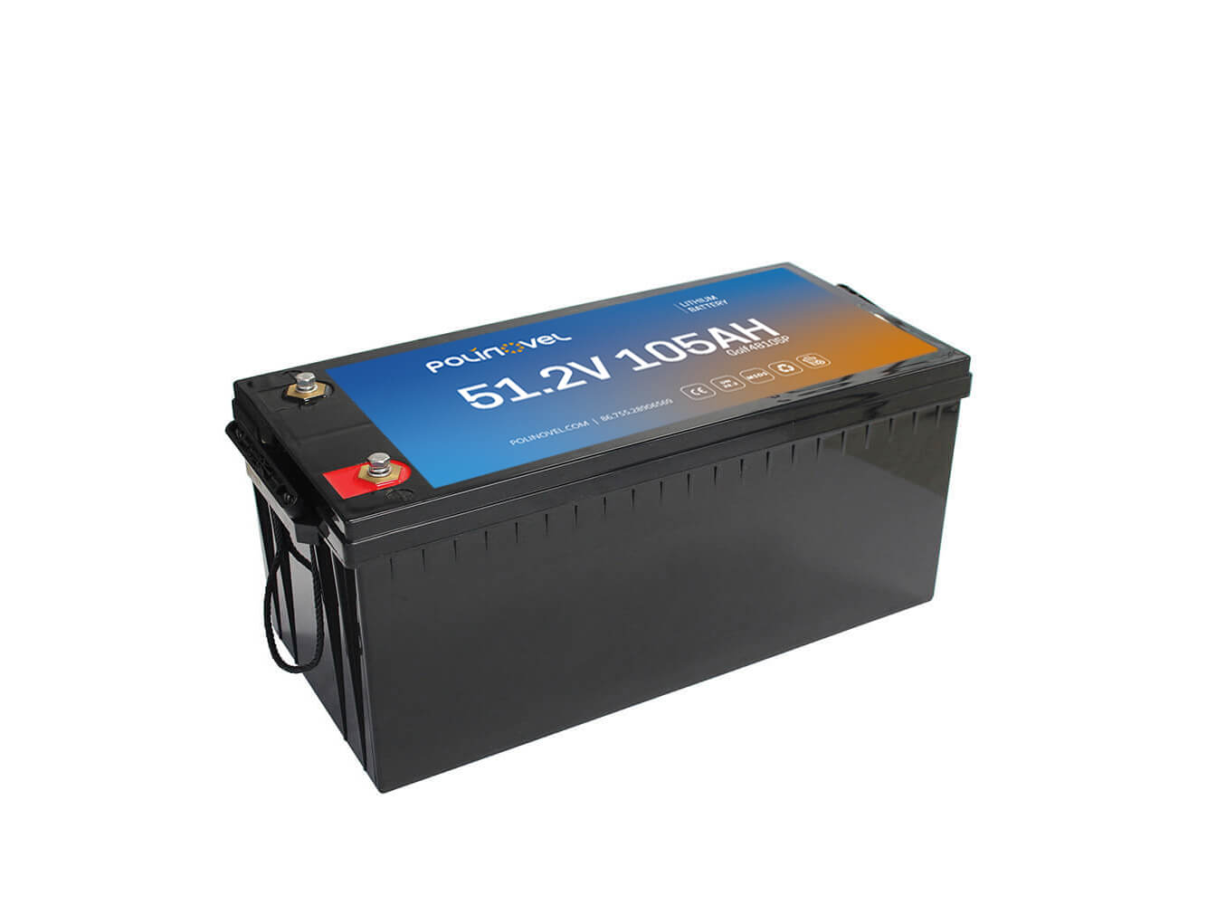 Polinovel 51.2V 105Ah Golf Cart Lithium Battery