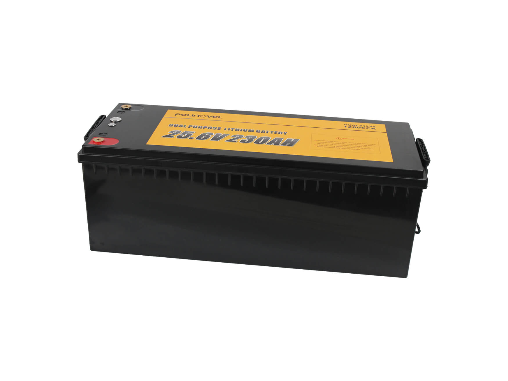 Polinovel 24V 230Ah Dual Purpose Lithium Battery