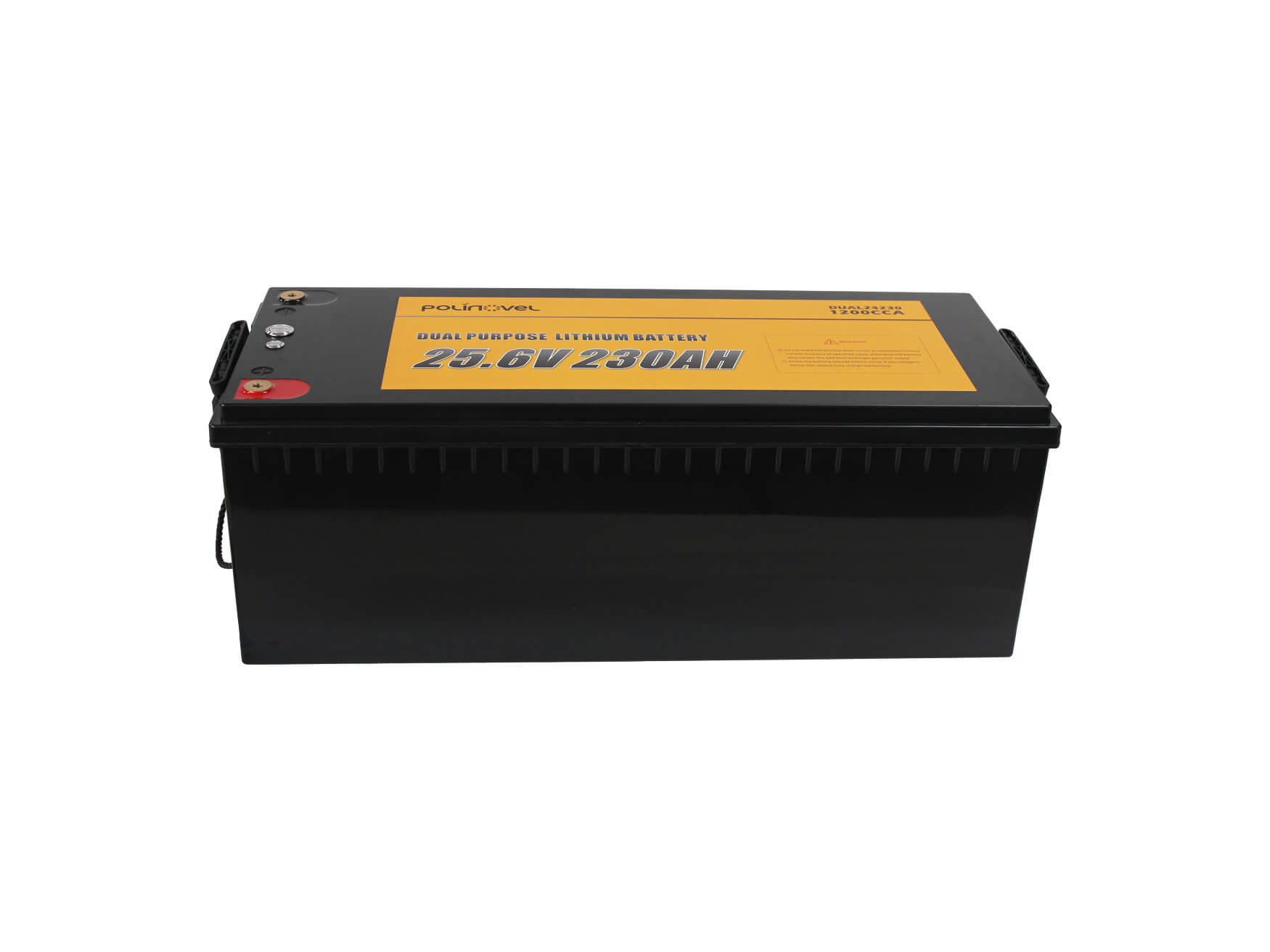 Polinovel 24V 230Ah Dual Purpose Lithium Battery