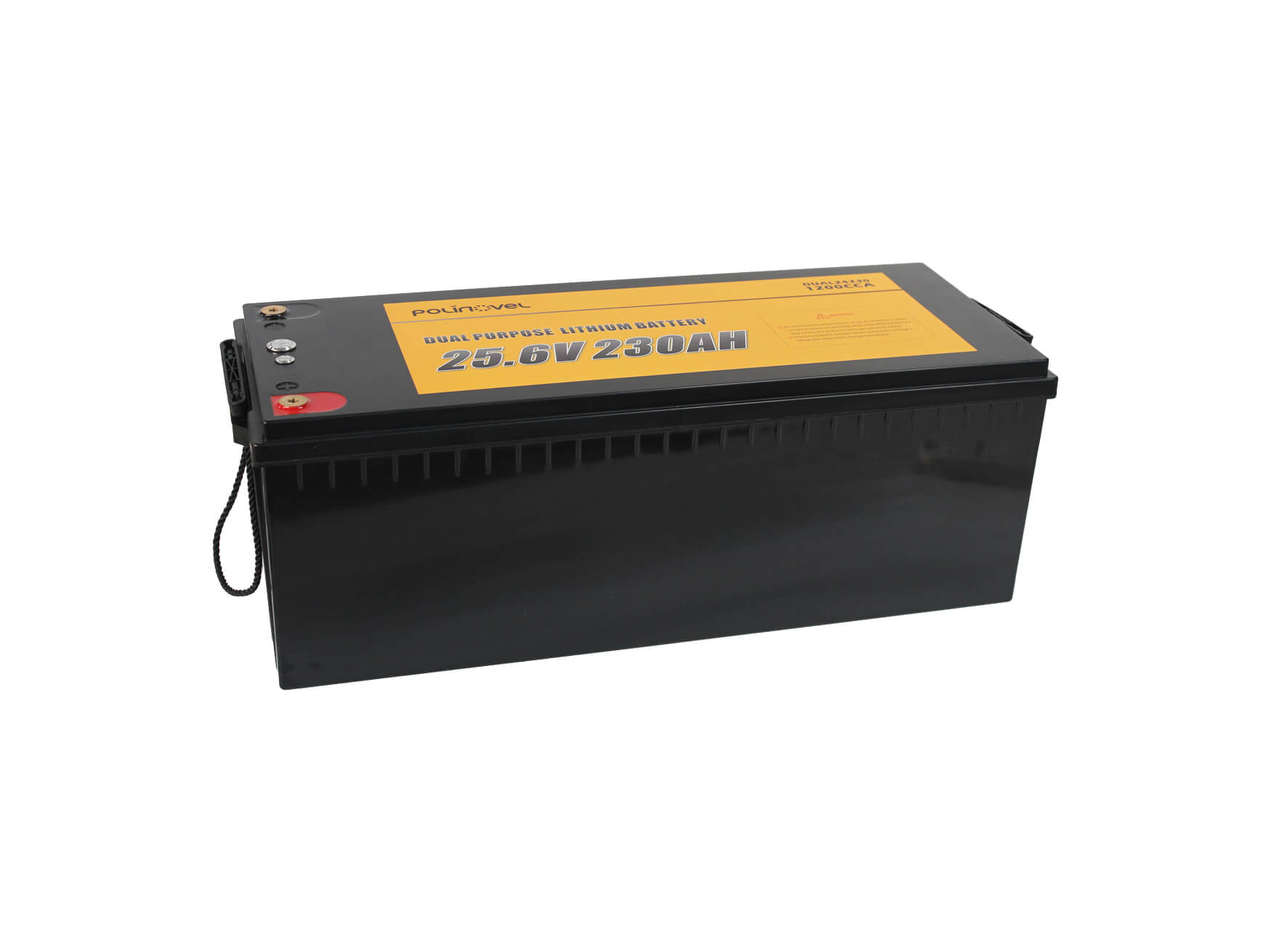 Polinovel 24V 230Ah Dual Purpose Lithium Battery