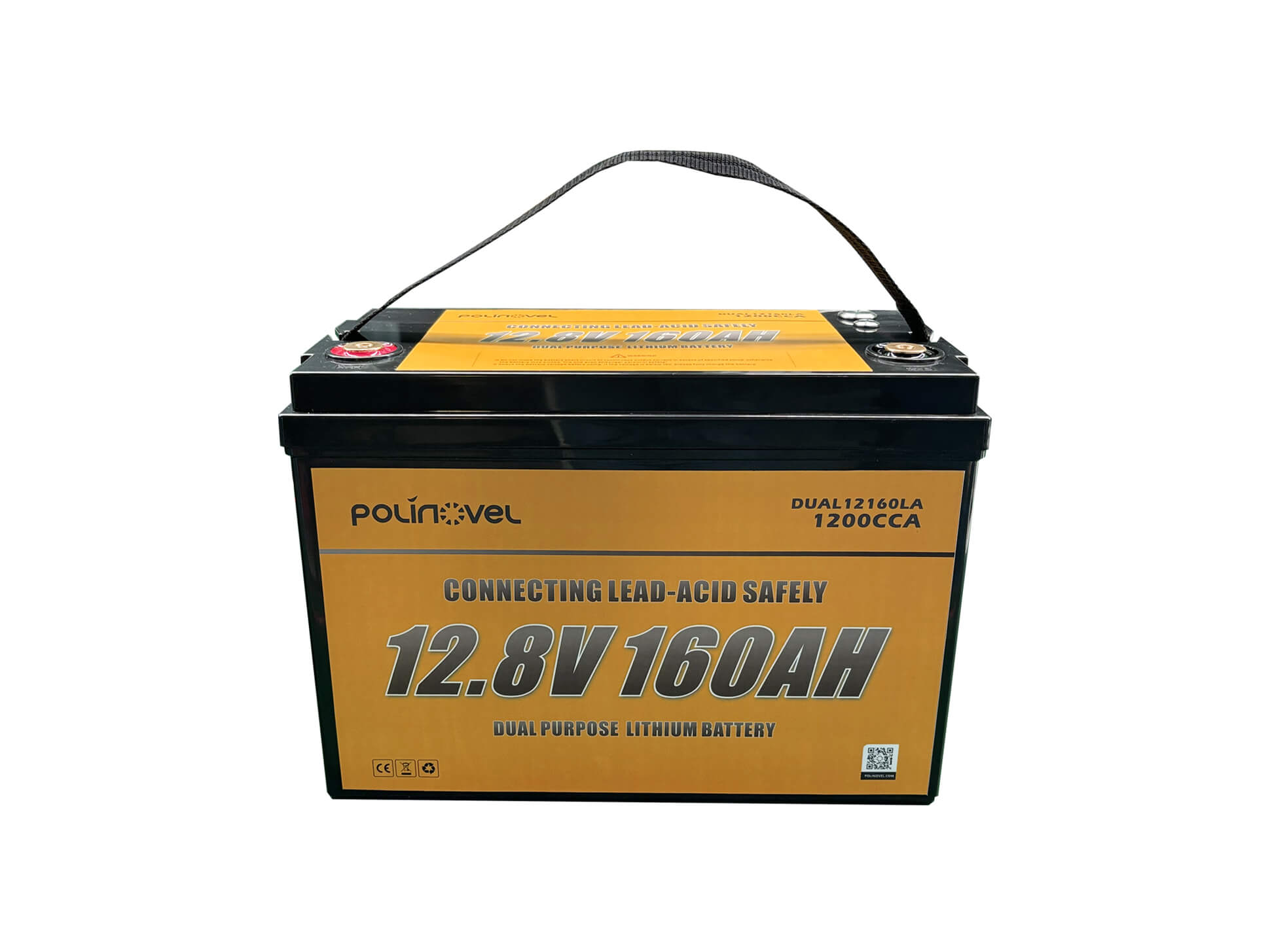 12V 160Ah Dual Purpose LiFePO4 Battery DUAL12160LA