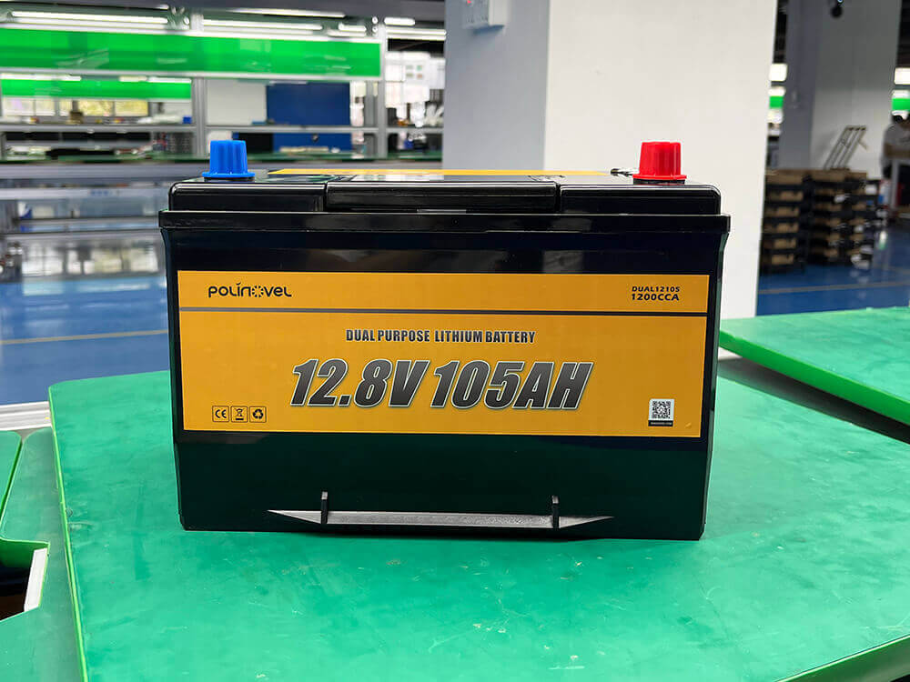 Polinovel LiFePO4 Dual Purpose Battery
